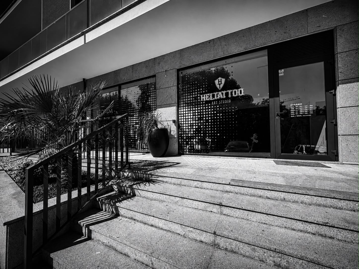 Fachada do Heltattoo Art Studio em Ponte de Lima